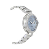 Omega De Ville Ladymatic Blue MOP Diamond Dial Ladies Watch 425.35.34.20.57.002