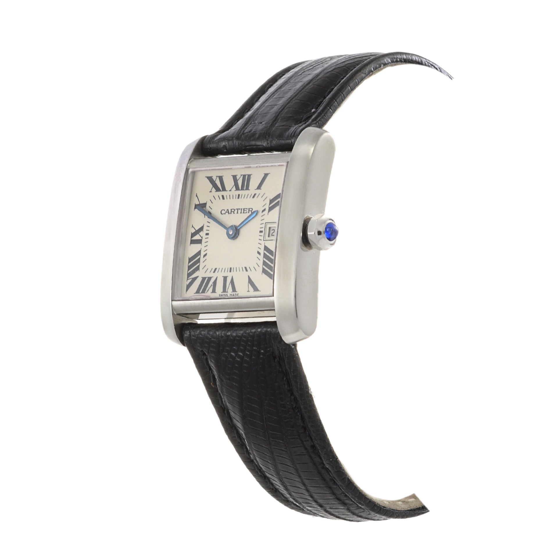 Cartier Tank Francaise With Date Quartz Movement Reference 2465