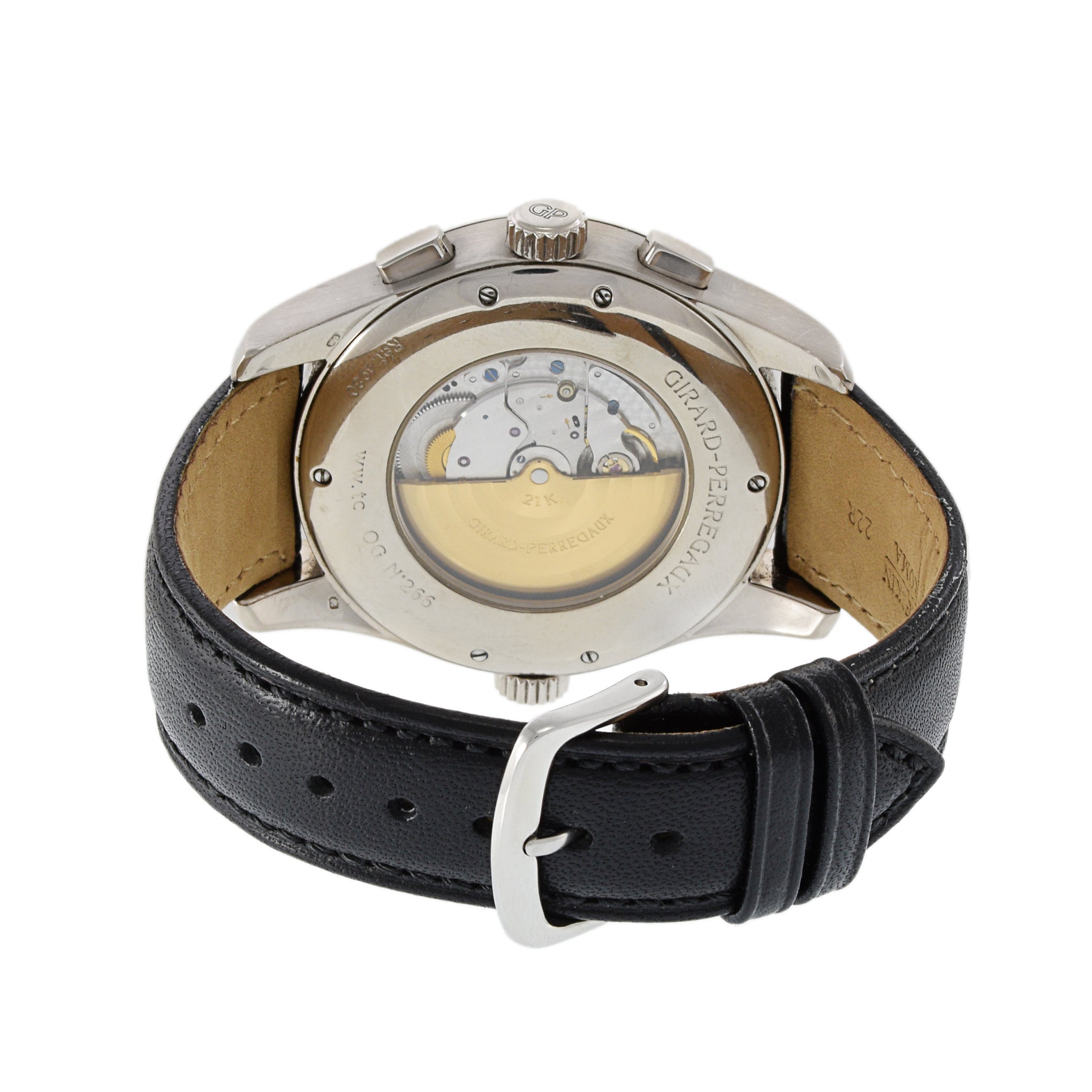 Girard-Perregaux World Time Watch 4980 18KT White Gold