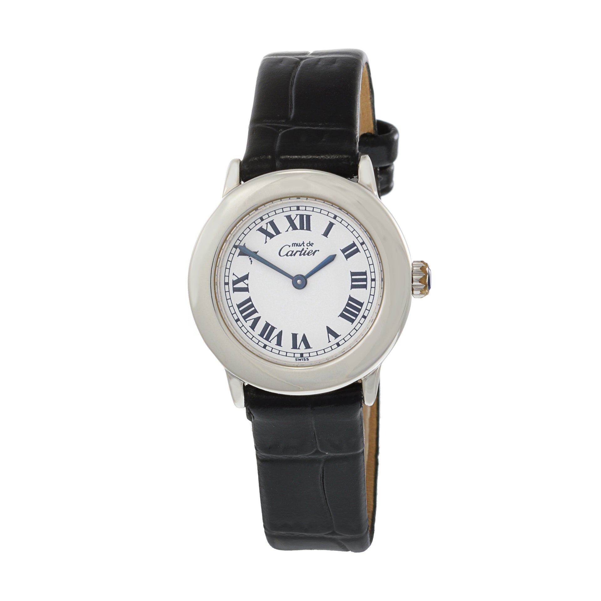 Cartier Must de Cartier Sterling Siver Calatrava Quartz Ref. 1806