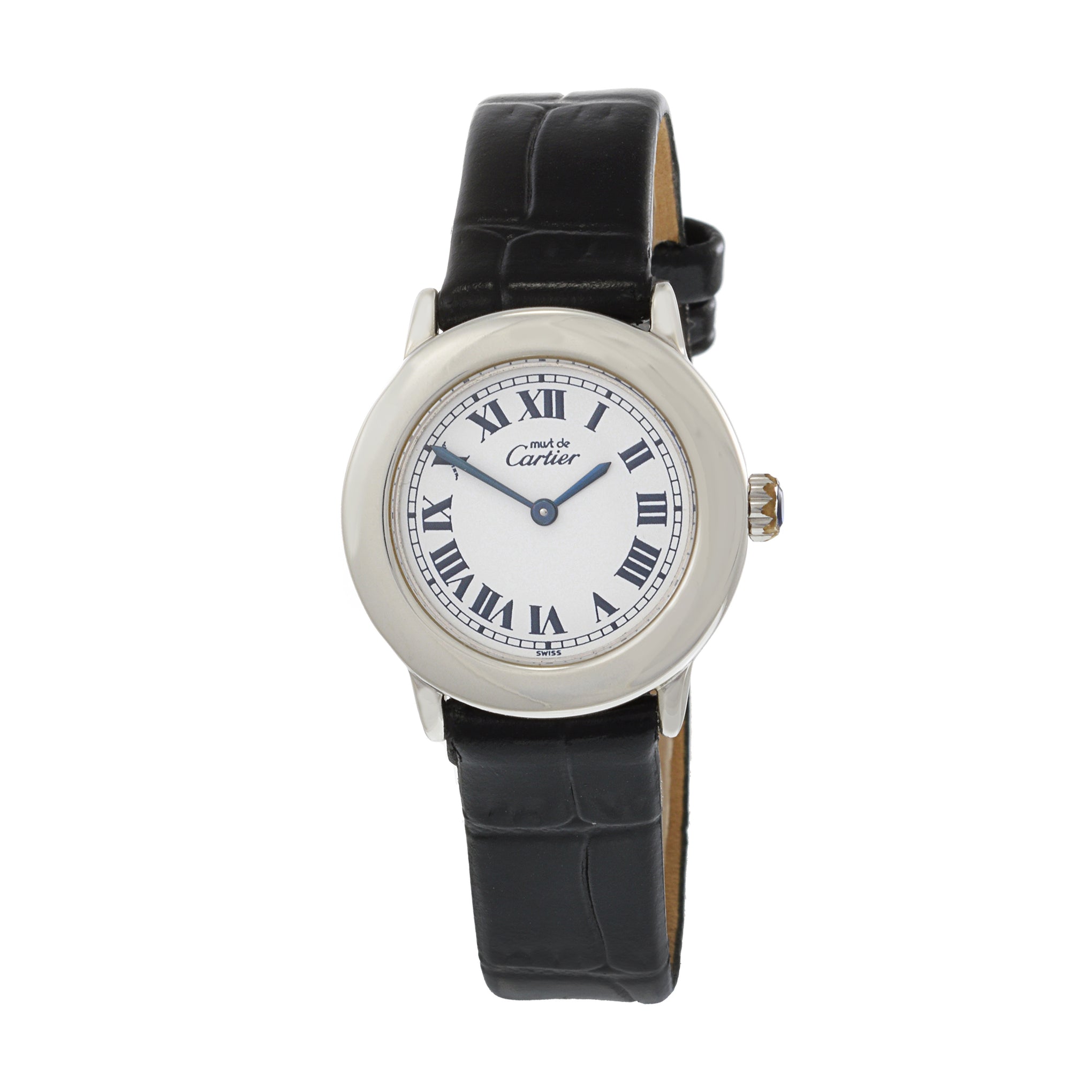 Cartier Must de Cartier Sterling Siver Calatrava Quartz Ref. 1806