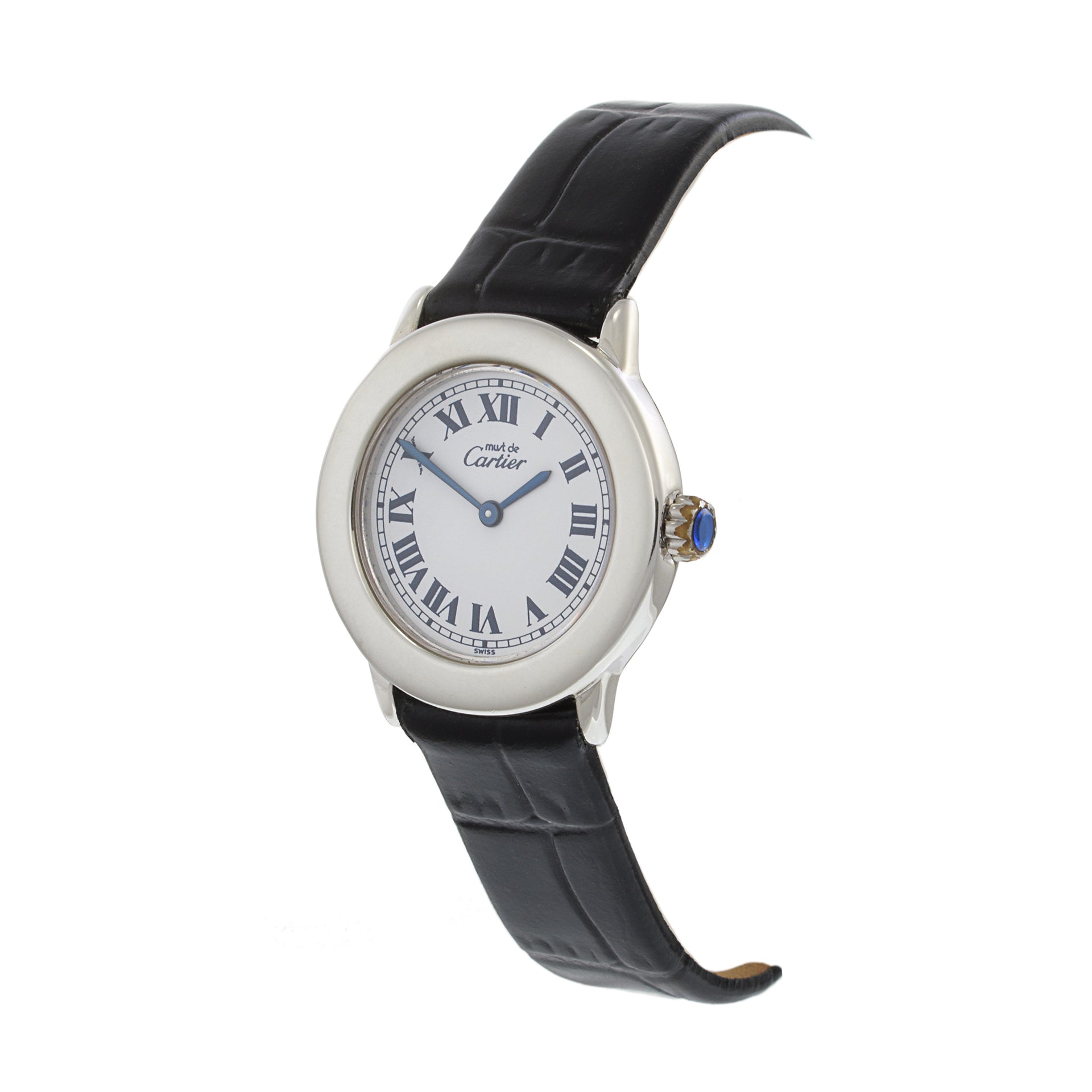 Cartier Must de Cartier Sterling Siver Calatrava Quartz Ref. 1806