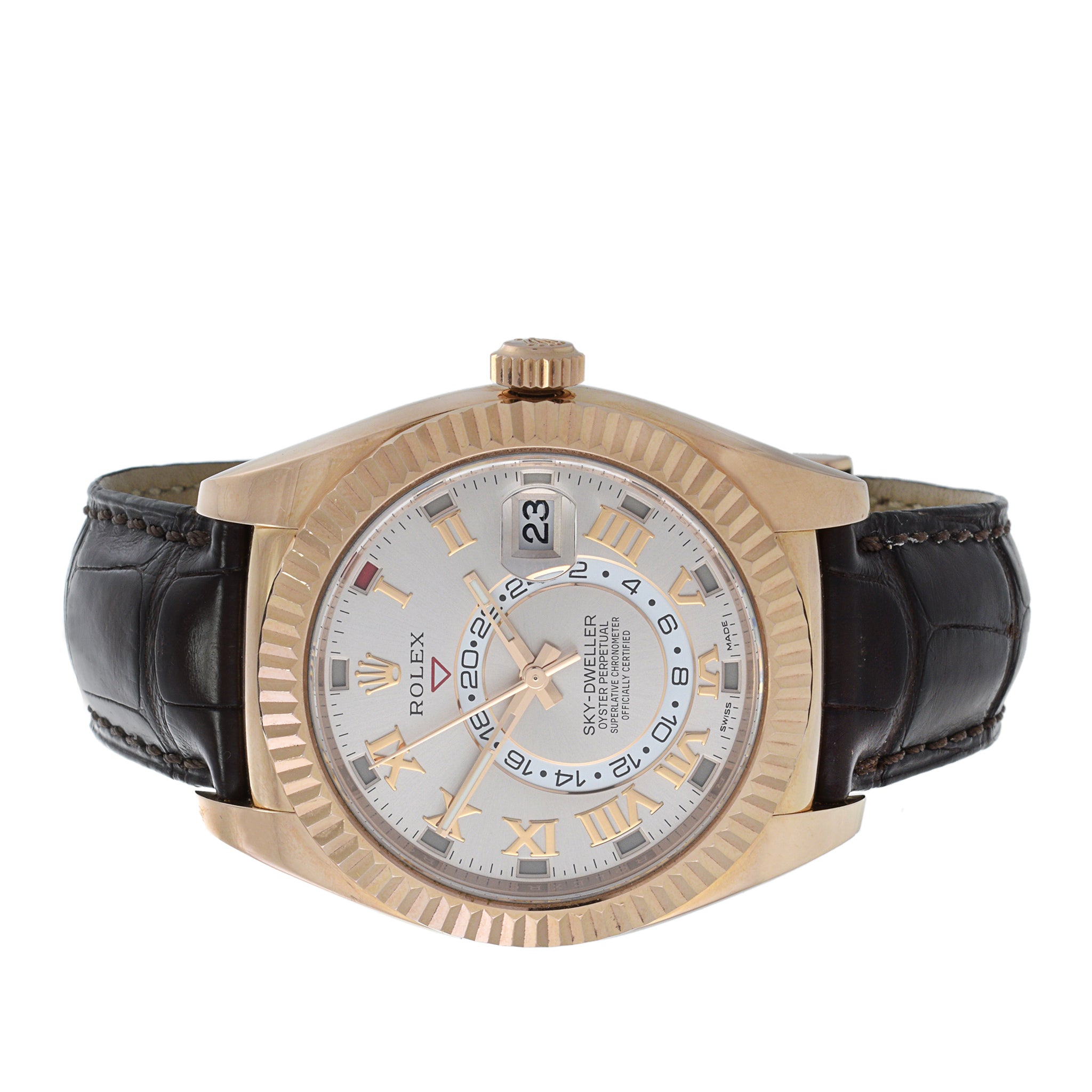 Rolex Skydweller Reference 326135 18K Everose Gold 42mm