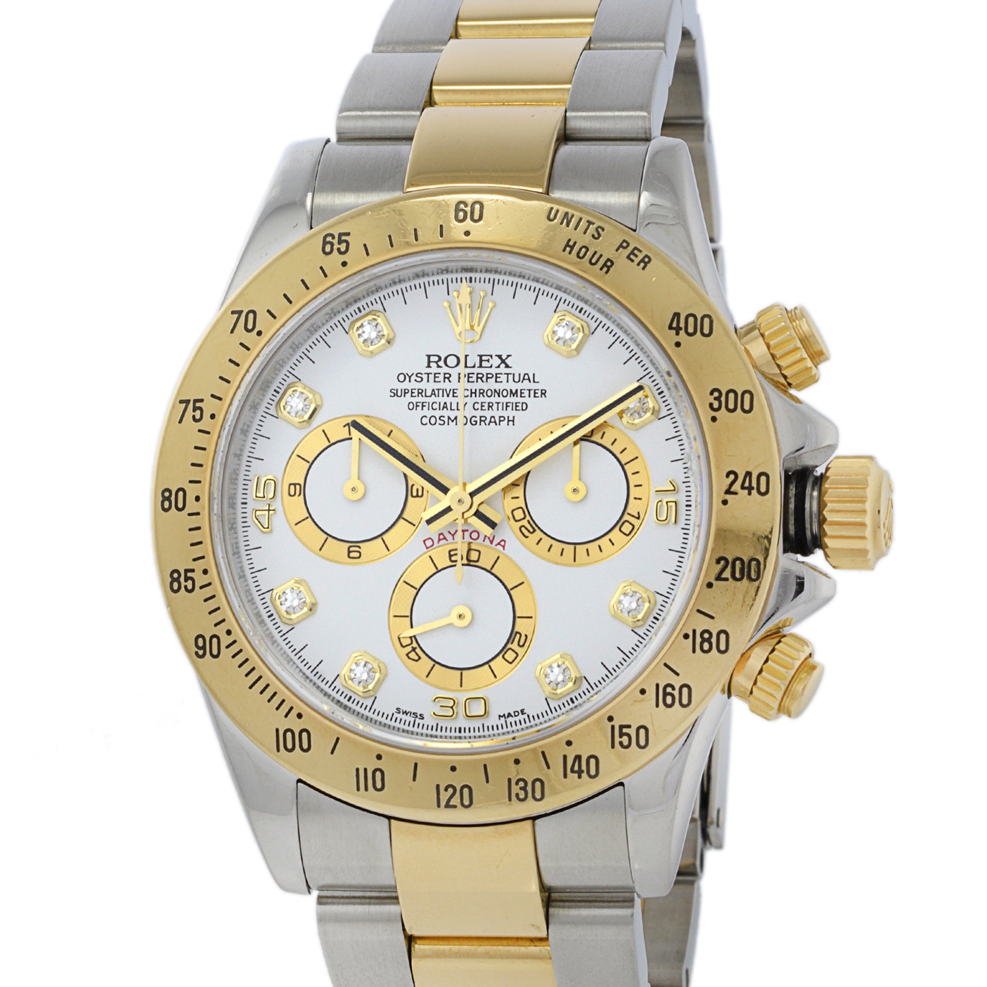 Rolex Daytona Reference 116523 Stainless Steel and 18K Yellow Gold