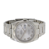 Rolex Datejust Reference 116234 Stainless Steel and 18K White Gold