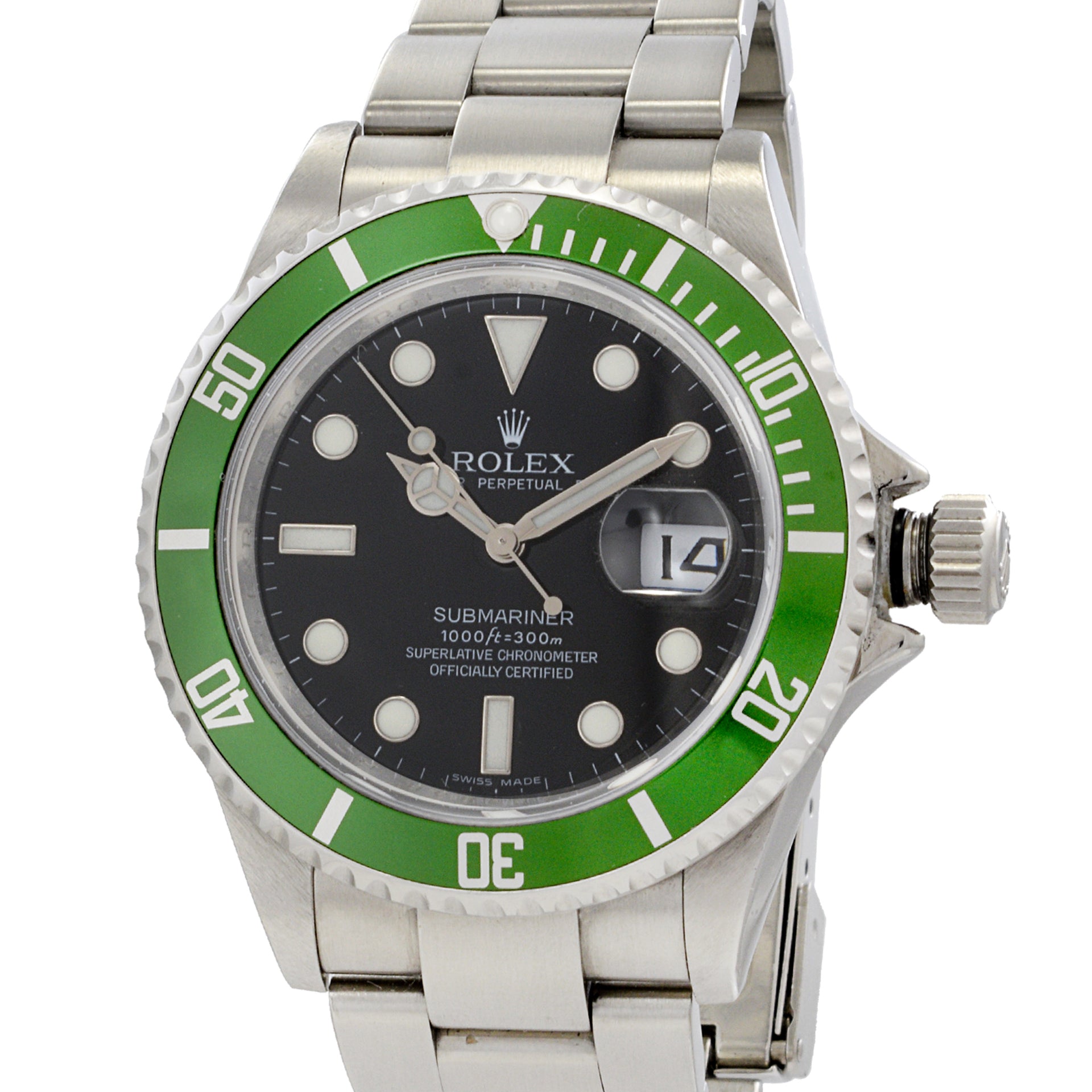 Rolex Submariner "Kermit" 40mm Stainless Steel