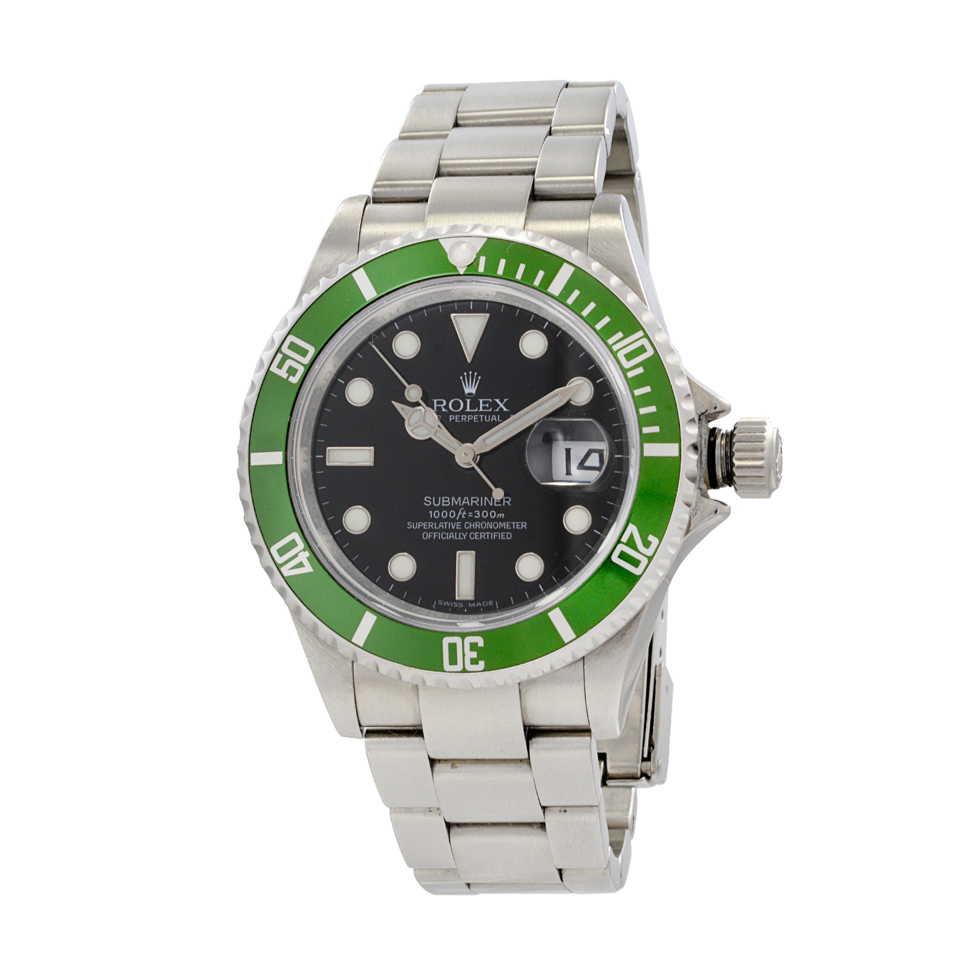 Rolex Submariner "Kermit" 40mm Stainless Steel