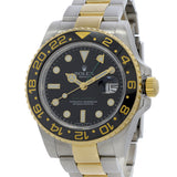 Rolex GMT Master II Reference 116713 Stainless Steel and 18K Gold