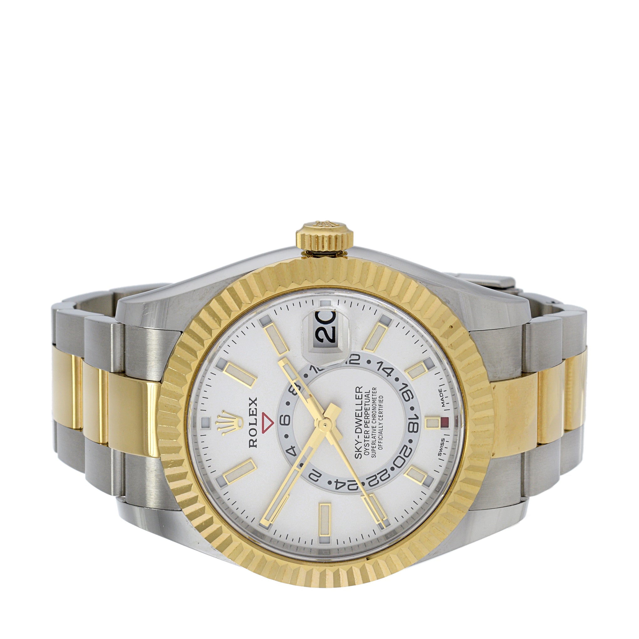 Rolex Sky-Dweller Reference 326933 Stainless Steel and 18K Yellow Gold