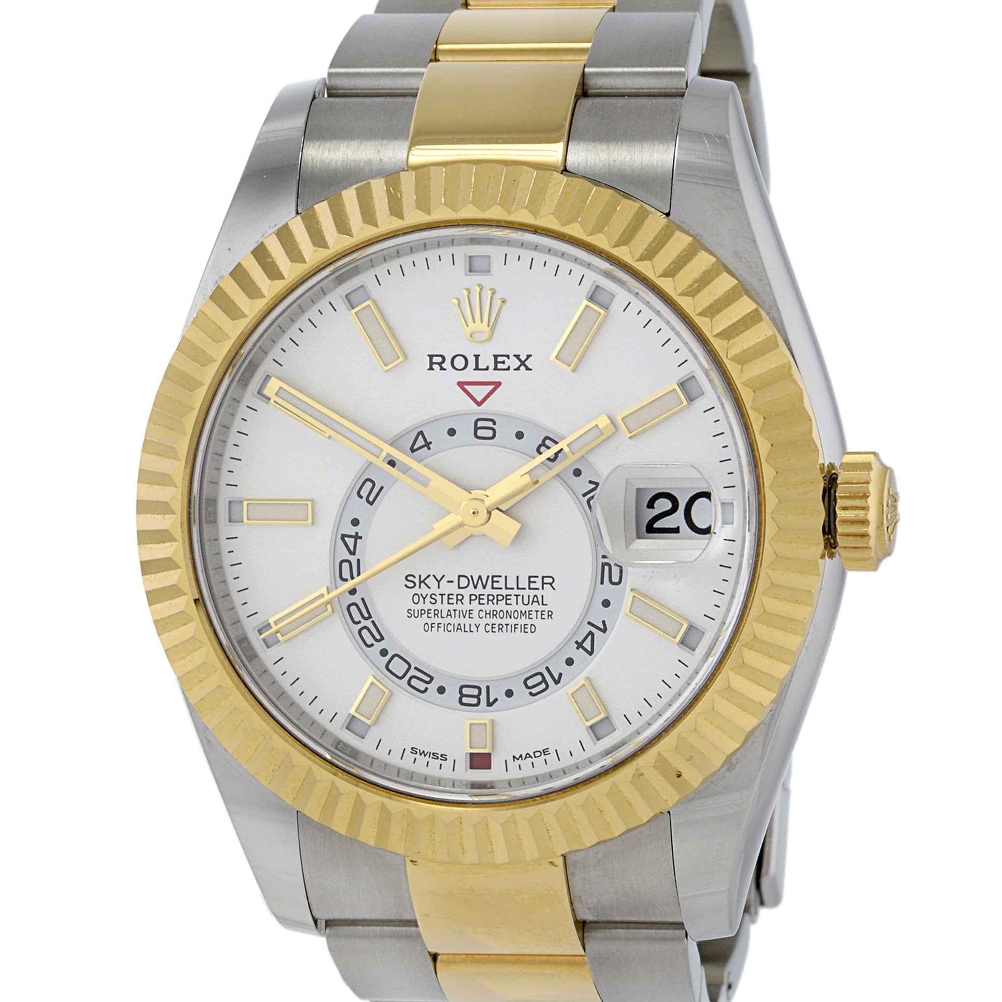 Rolex Sky-Dweller Reference 326933 Stainless Steel and 18K Yellow Gold