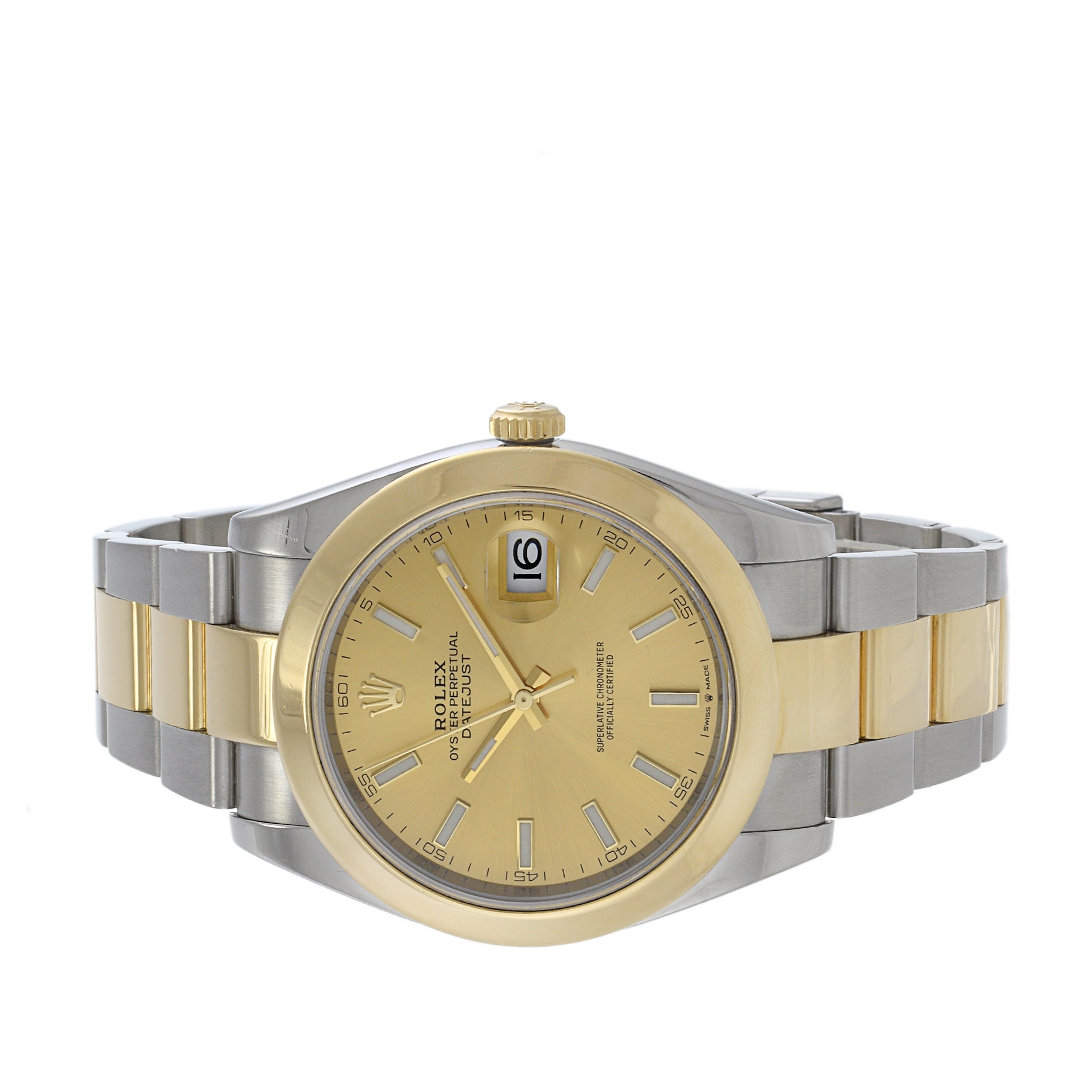 Rolex Datejust 41mm Stainless Steel/18KT Yellow Gold Ref. 126303