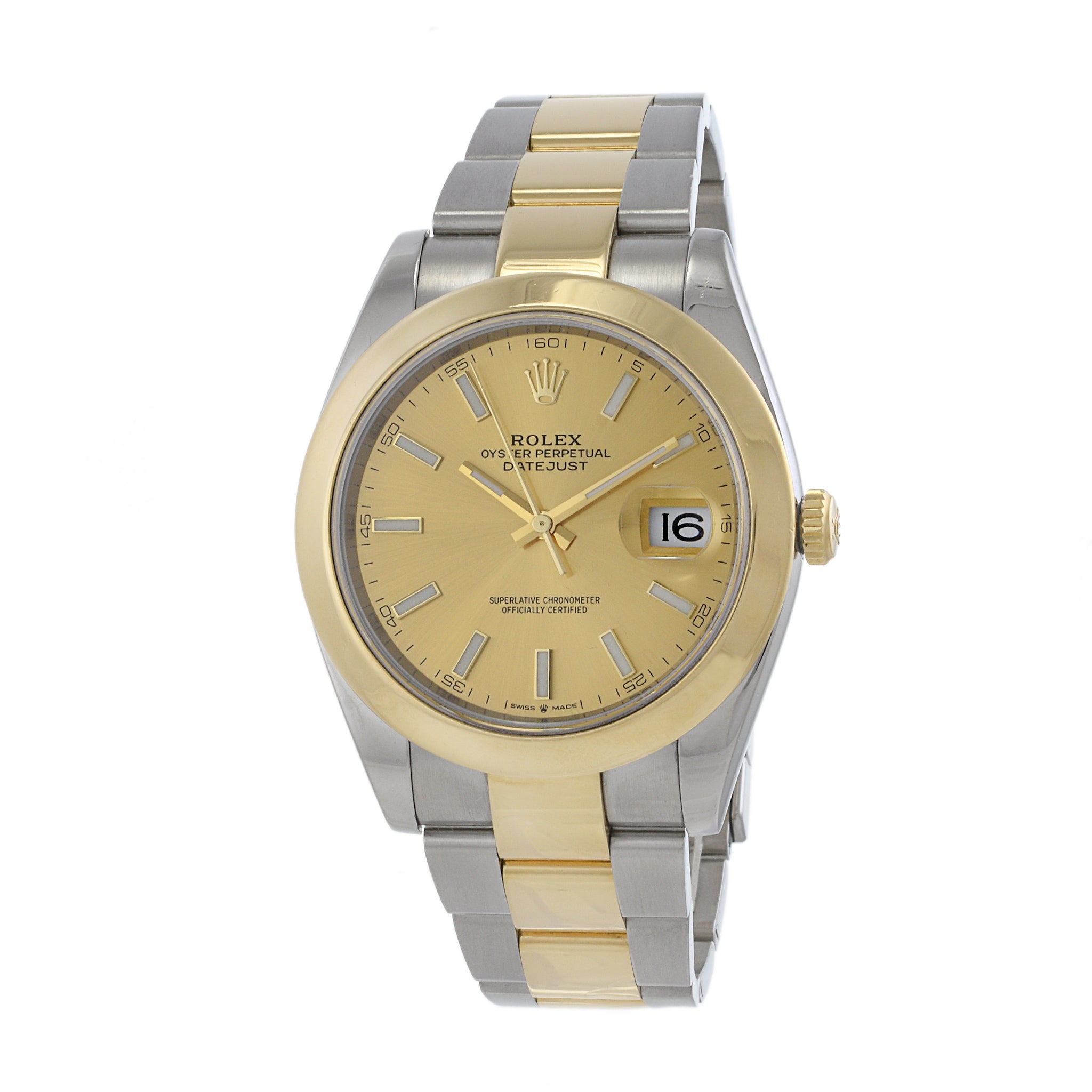 Rolex Datejust 41mm Stainless Steel/18KT Yellow Gold Ref. 126303