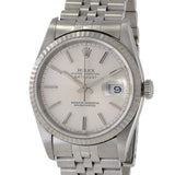 Rolex Datejust 36 Stainless Steel and 18K White Gold 1990 Manufacture