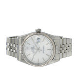 Rolex Datejust Reference 16234 Stainless Steel and 18K White Gold