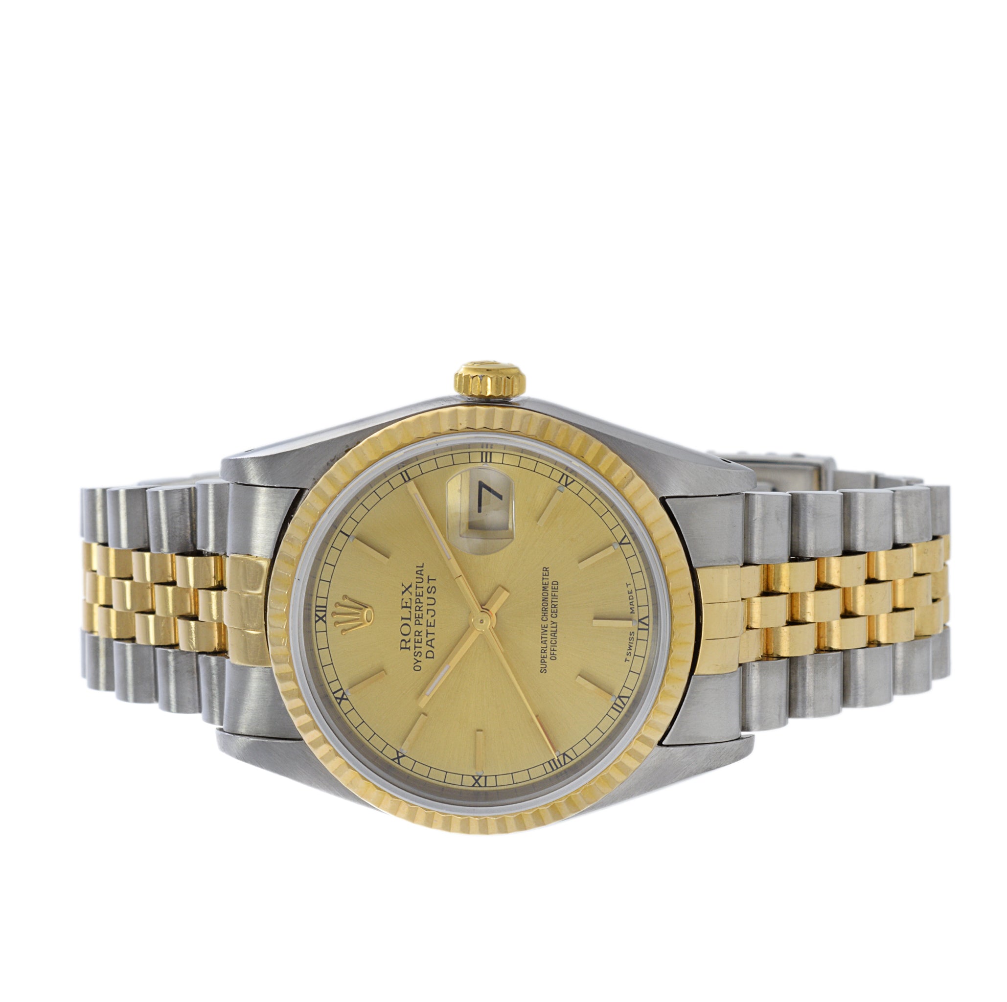 Rolex Datejust Reference 16233 Two Tone 1991 Production