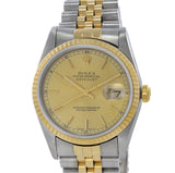 Rolex Datejust Reference 16233 Two Tone 1991 Production