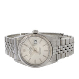 Rolex Datejust Reference 16234 Stainless Steel and 18K White Gold 1990 Manufacture