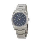 Rolex Air-King Reference 114200 Rare Blue Dial 34mm