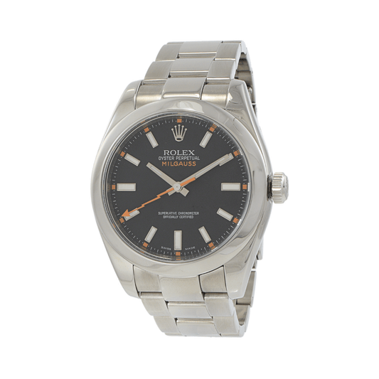 Rolex Milgauss 40mm Stainless Steel with Black Dial 116400