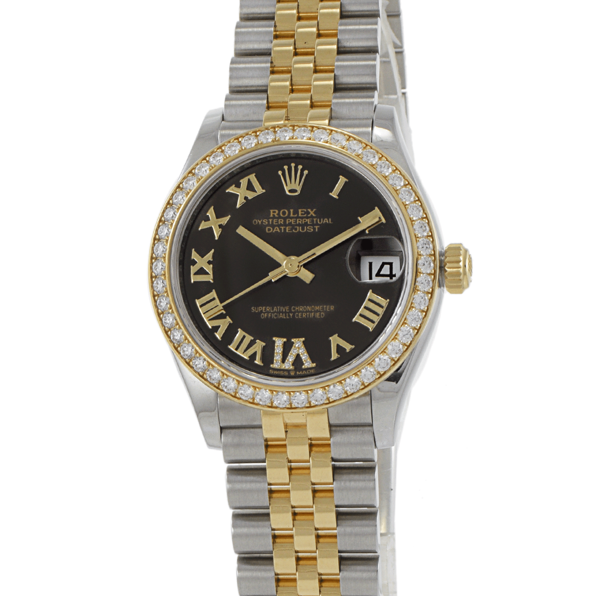 Rolex Datejust 31 Ref. 278383RBR 0018 Chocolate Dial Louis Martin Jewelers Rockefeller Center NYC