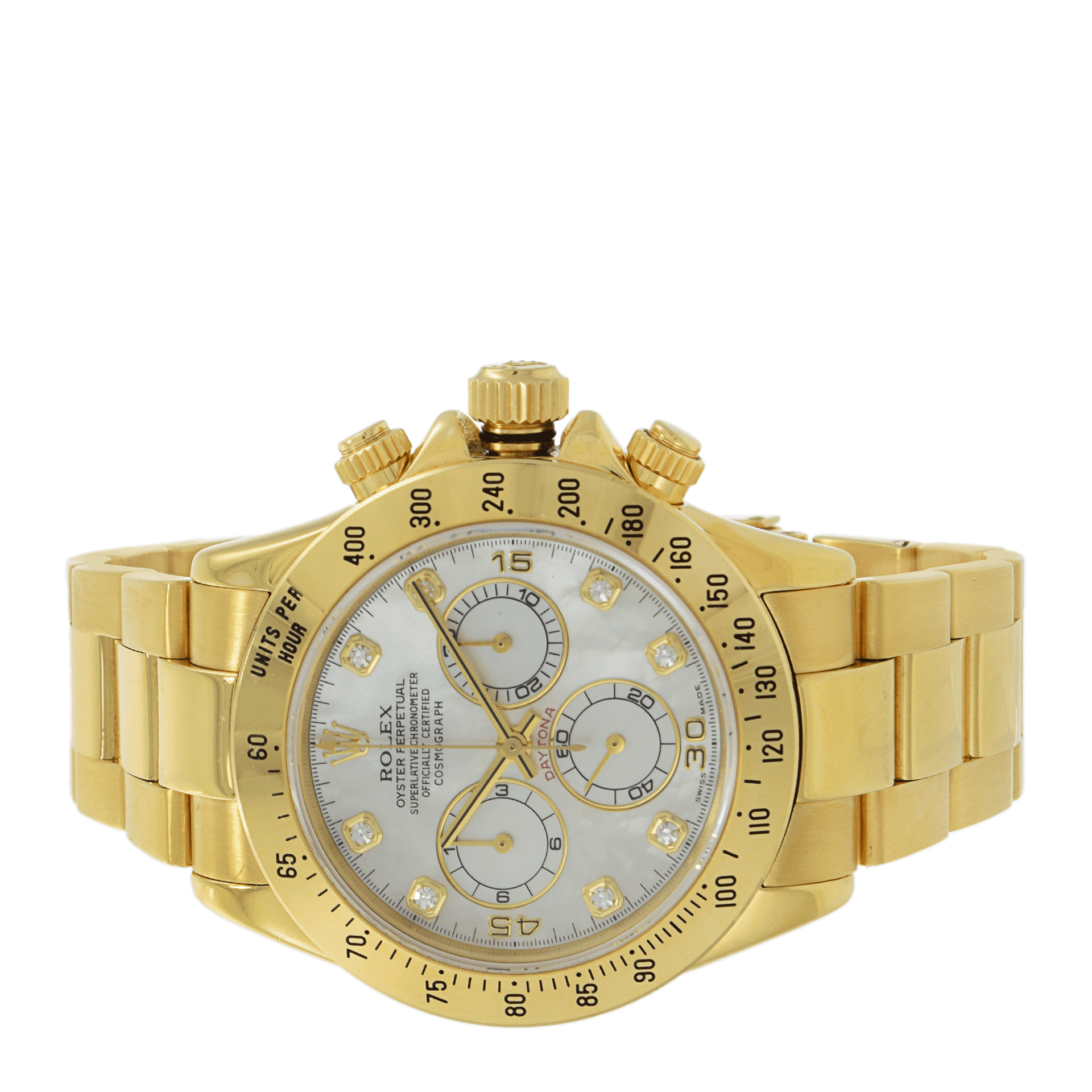 Rolex Cosmograph Daytona 40mm 18kt Yellow Gold 116528