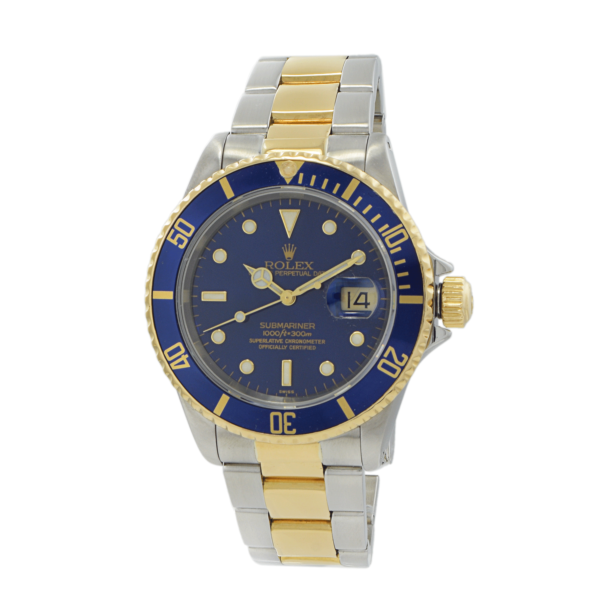 Rolex Submariner "Bluesy" 40mm Ref. 16613 (Circa 1999)