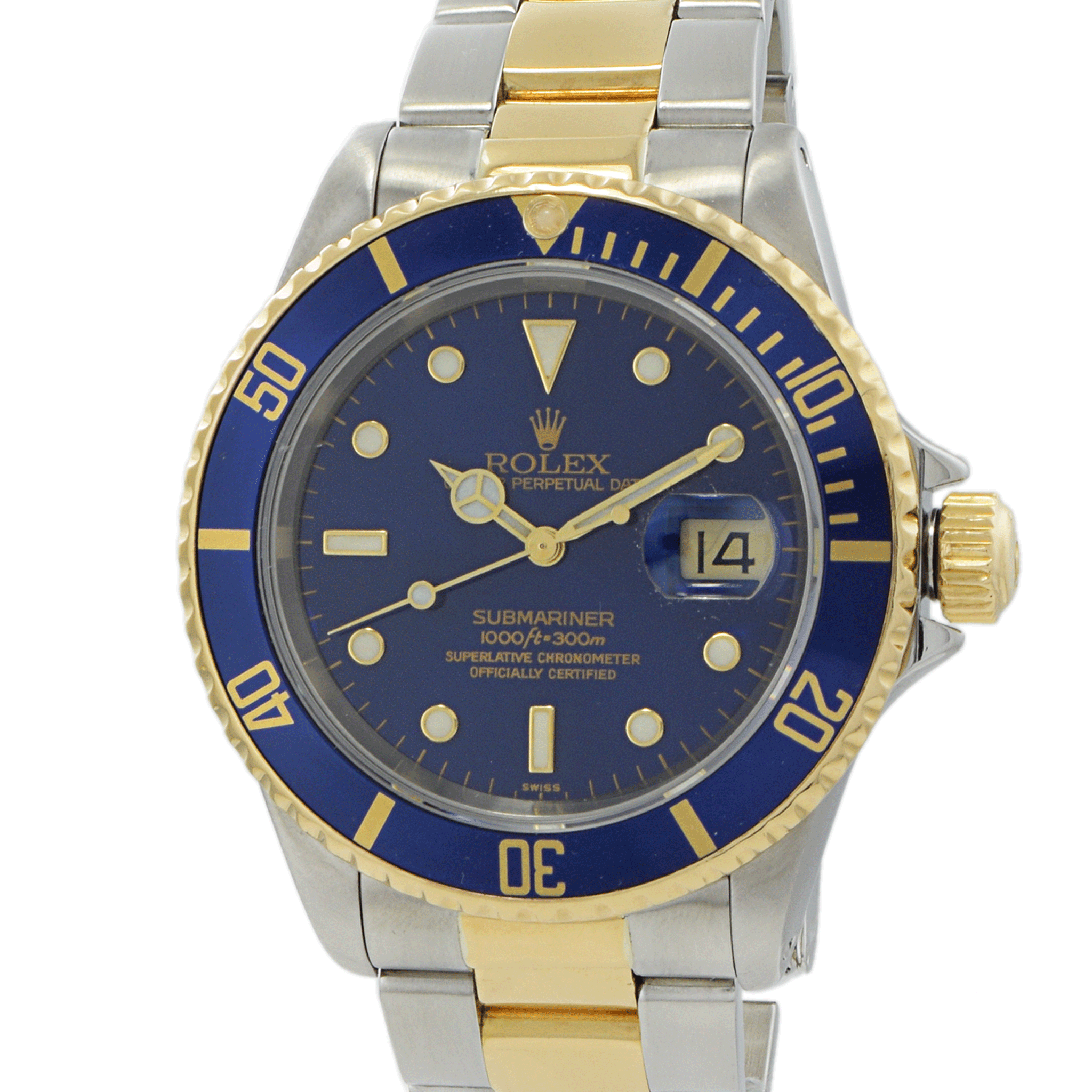 Rolex Submariner "Bluesy" 40mm Ref. 16613 (Circa 1999)