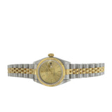 Rolex Lady-Datejust 26MM Steel & 18KT Yellow Gold Champagne Dial – 69173