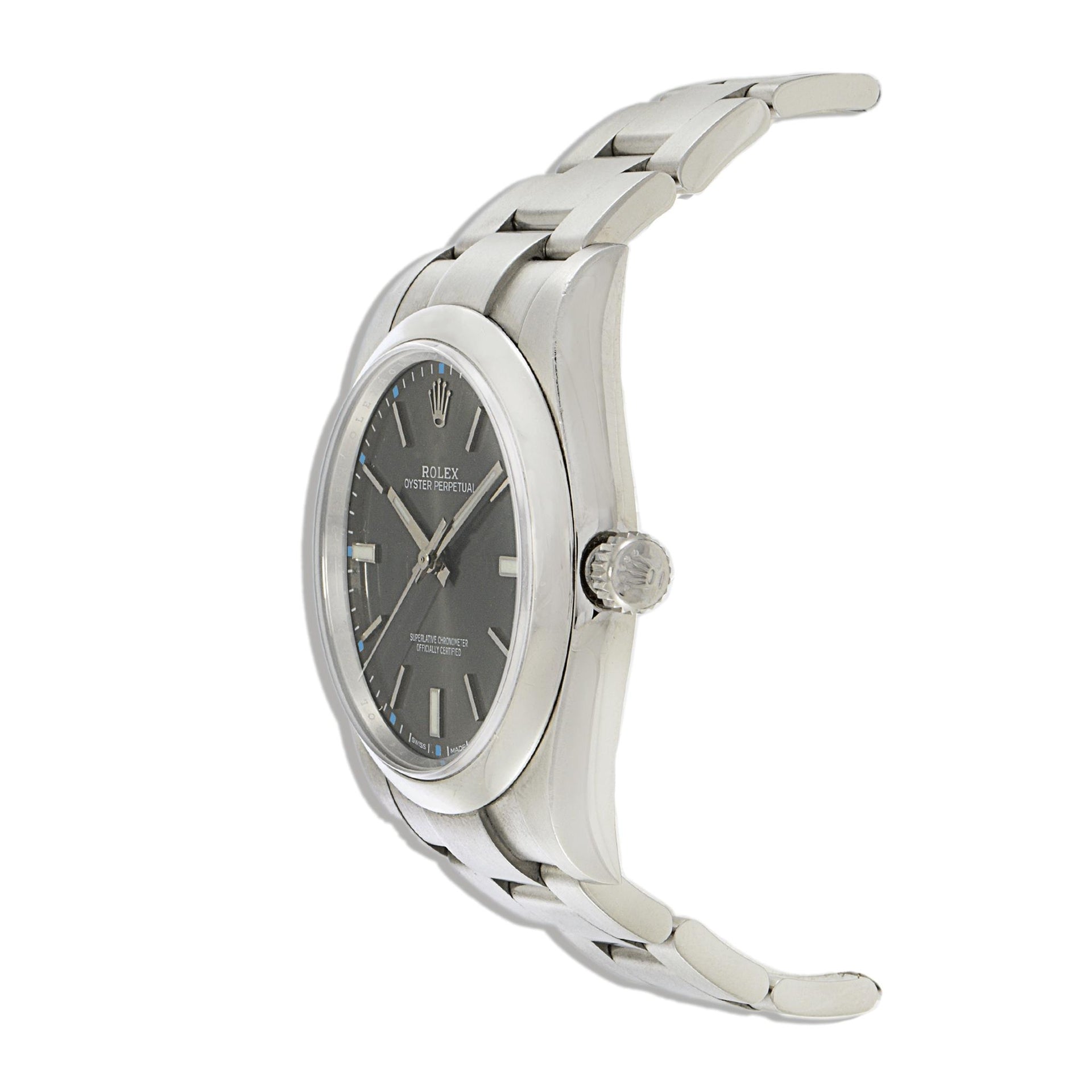 Rolex 114300 Oyster Perpetual Grey Dial