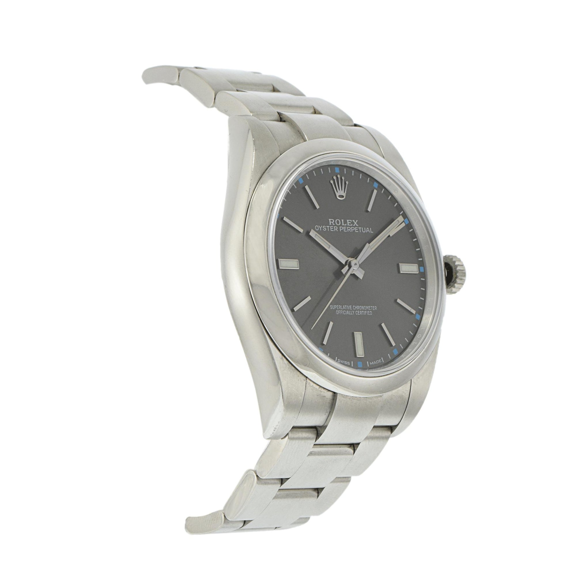 Rolex 114300 Oyster Perpetual Grey Dial