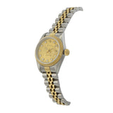 Rolex Datejust Diamond Anniversary Dial Steel Yellow Gold Ladies Watch 79173