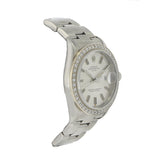 Rolex Oyster Perpetual Date Custom Diamond Bezel 15210