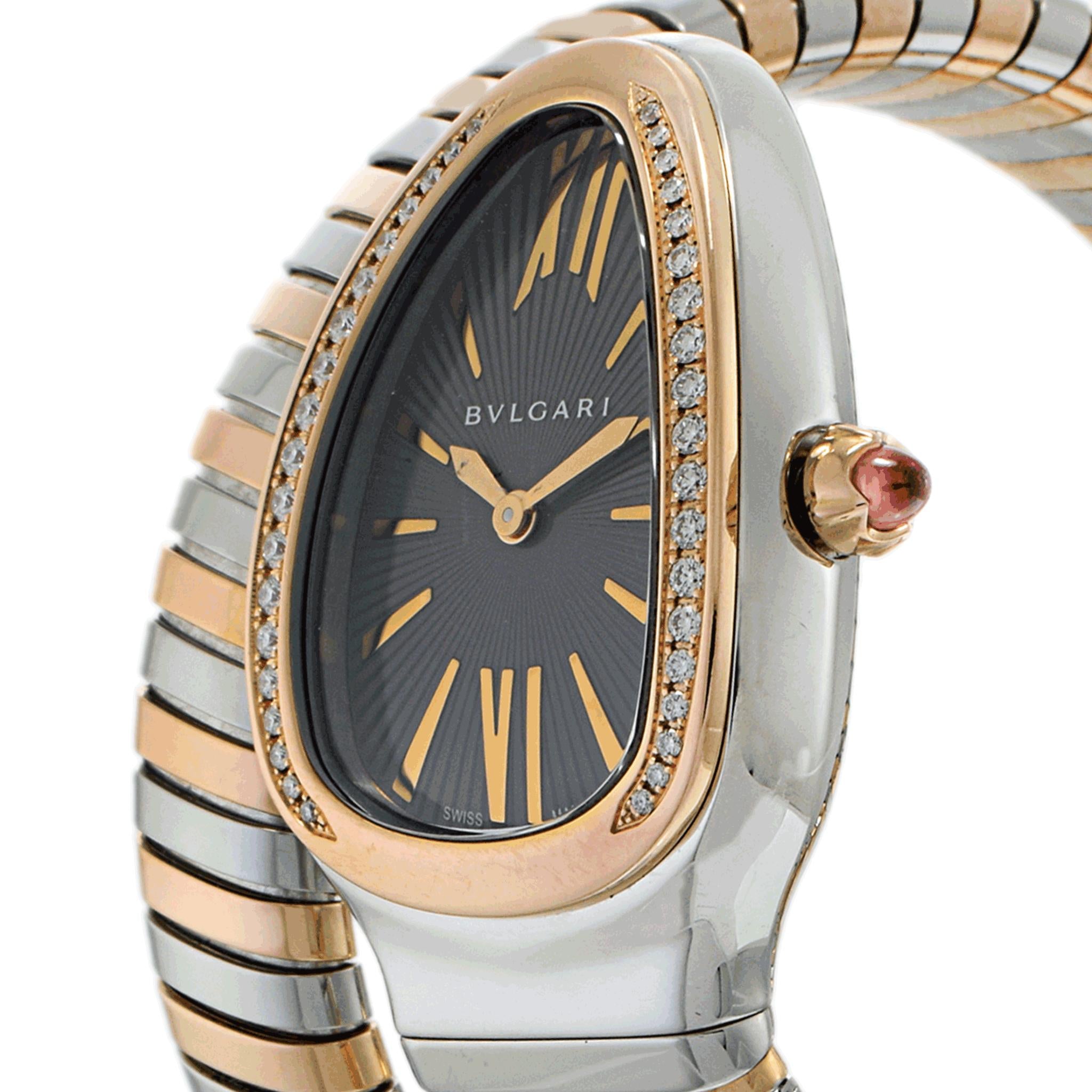 Bvlgari Serpenti Tubogas Quartz Watch Ref. SP35SPG