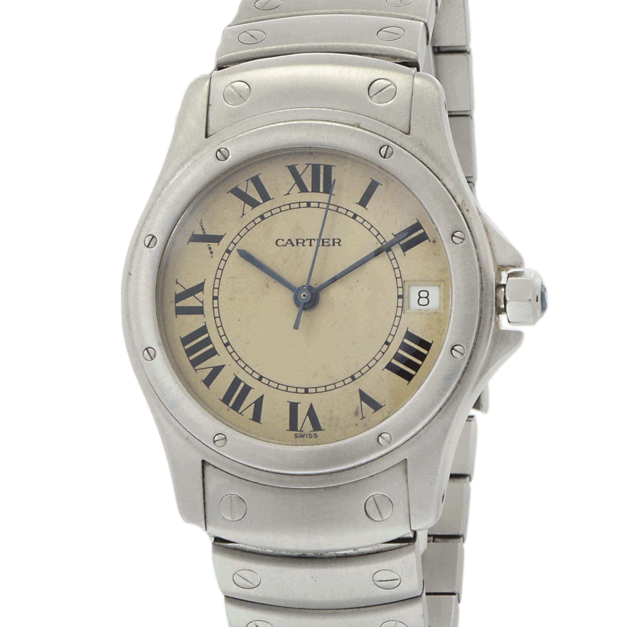 Cartier Santos Ronde Large 34mm Stainless Steel – Automatic W20026K1