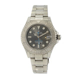 Rolex Yacht-Master 37mm Stainless Steel & Platinum - Dark Rhodium Dial - Ref. 26