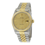 Rolex Datejust 16233 Champagne Rolex Serviced