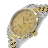 Rolex Datejust 16233 Champagne Rolex Serviced