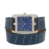 Hermès Cape Cod Ref. CC3.730 Blue Lapis Dial – Diamond Bezel