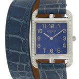 Hermès Cape Cod Ref. CC3.730 Blue Lapis Dial – Diamond Bezel