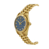 Rolex 31MM 18KT Yellow Gold Datejust Ref. 6827 with Blue Jubilee Dial