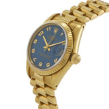 Rolex 31MM 18KT Yellow Gold Datejust Ref. 6827 with Blue Jubilee Dial