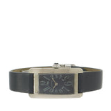 Cartier Tank Américaine 18KT White Gold Blue Dial 19x35MM – Quartz