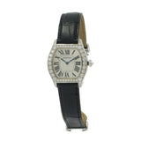 Cartier Tortue 18KT White Gold Diamond Case 34 x 28MM – Manual Wind