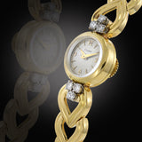 Vintage Cartier Ladies’ Diamond Cocktail Watch 18K Yellow Gold