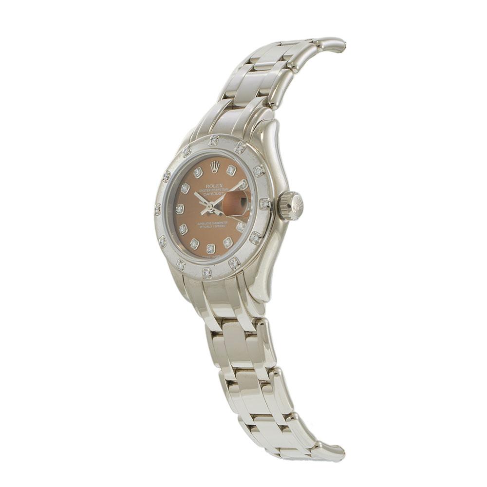 Rolex Lady-Datejust Pearlmaster 80319 Chocolate Diamond Dial