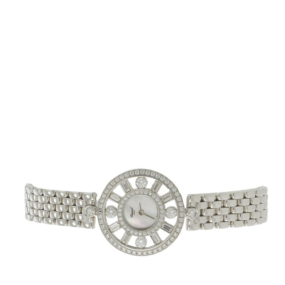 Chopard Happy Diamonds Ref. 10/9068 – 24MM 18KT White Gold