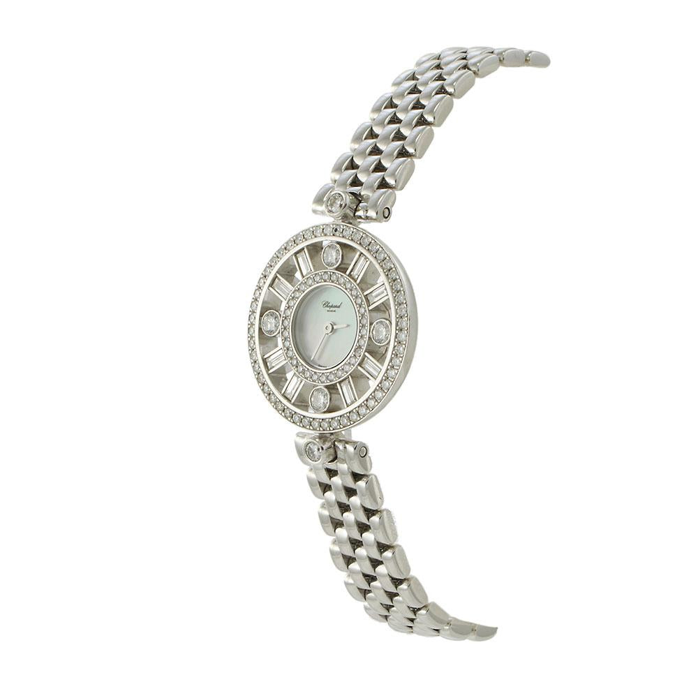 Chopard Happy Diamonds Ref. 10/9068 – 24MM 18KT White Gold