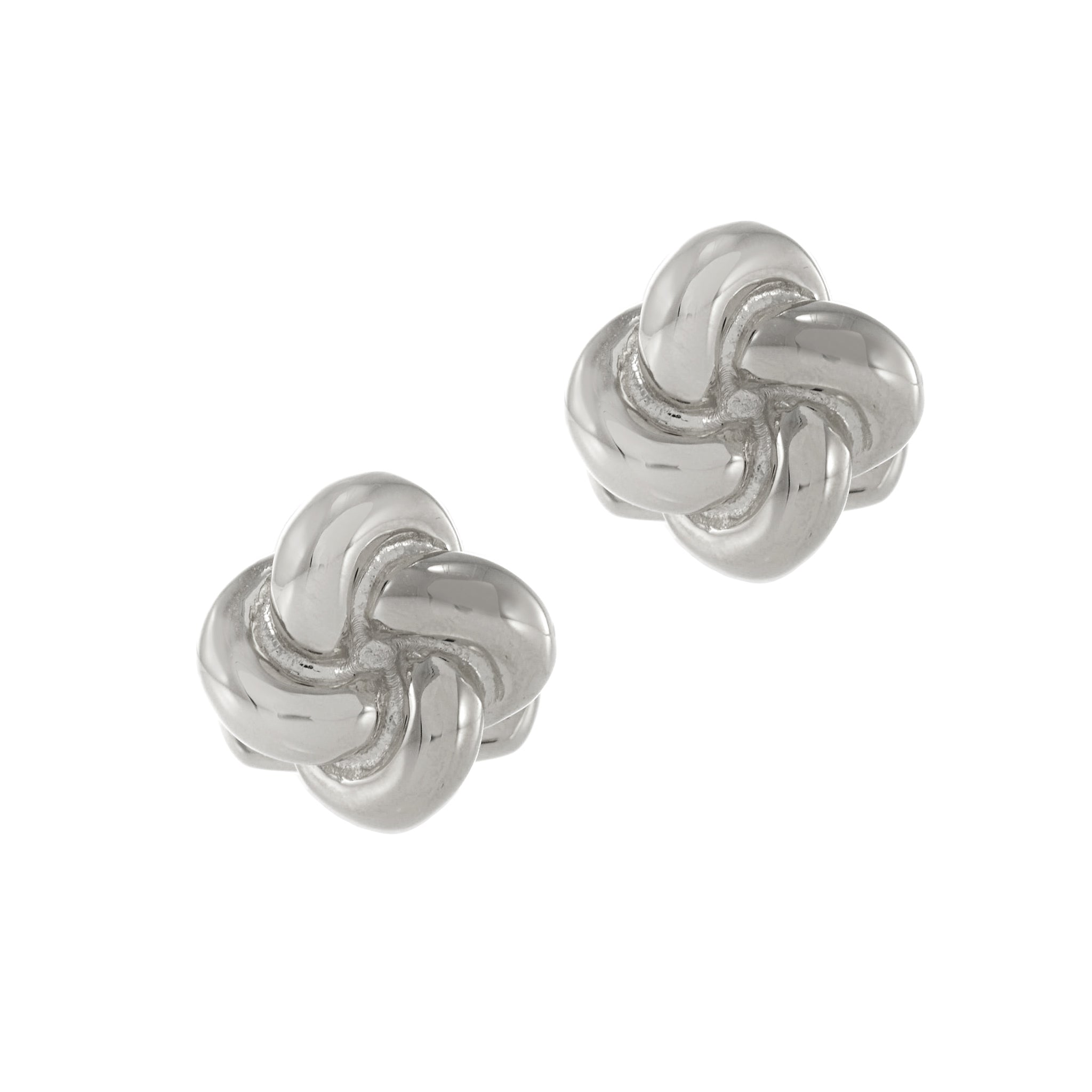 Louis Martin Sterling Silver Knot Cufflinks