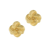 Louis Martin 18KT Yellow Gold Vermeil Knot Cufflinks