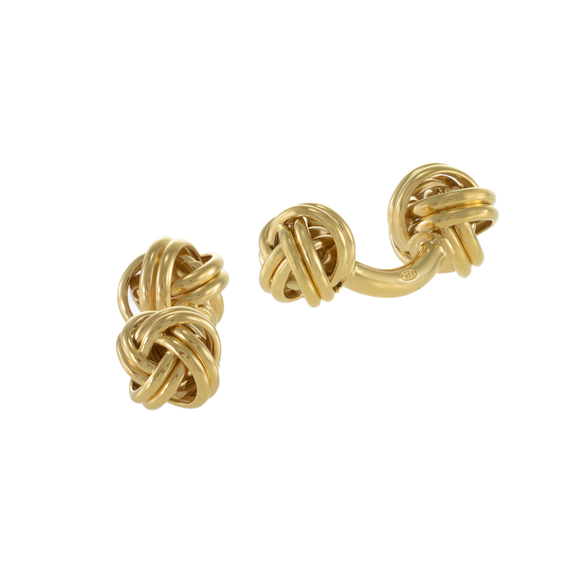 Louis Martin Vermeil Knot Cufflinks